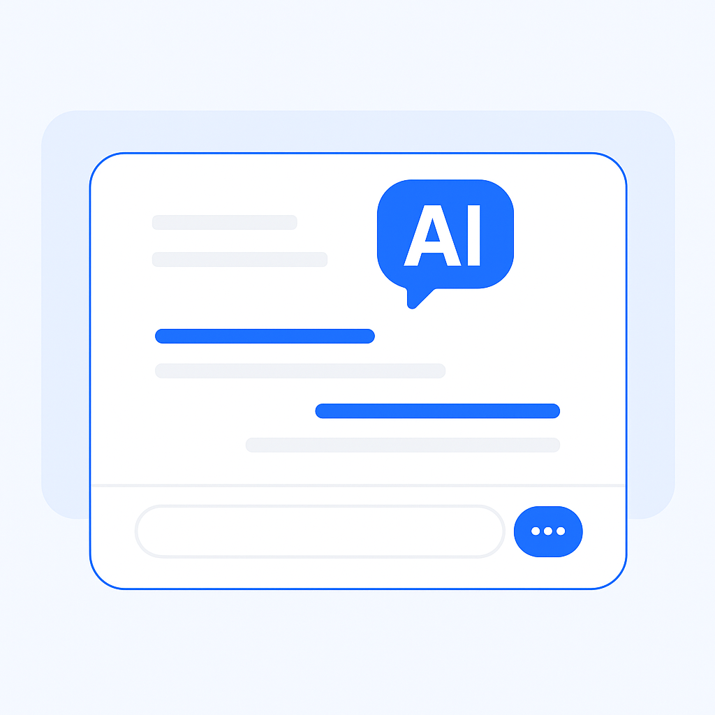 AI Chat with Your Text Data Image