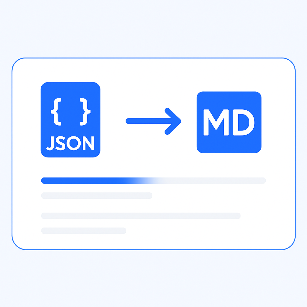 Convert JSON to Markdown Image