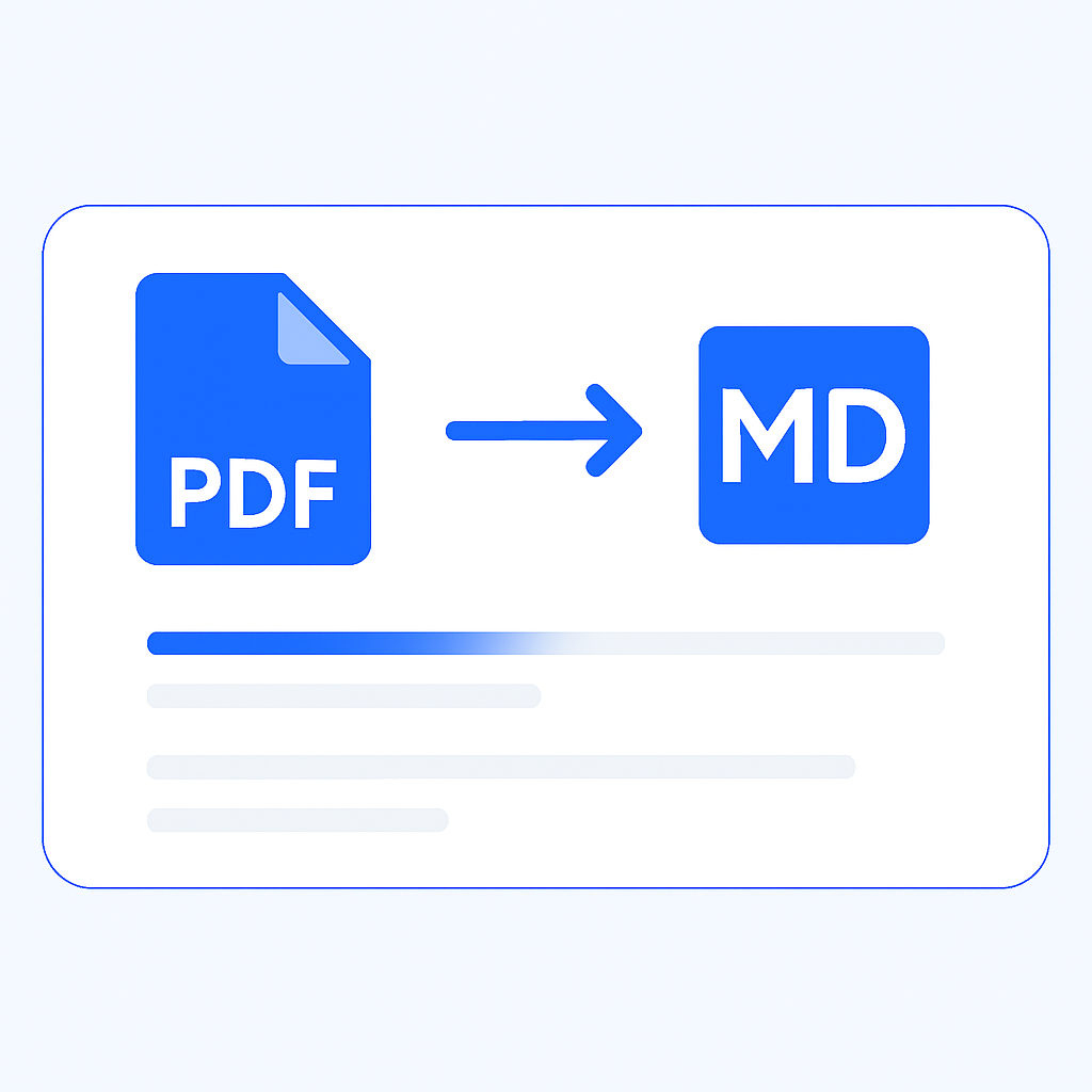 Convert PDF to Markdown Image